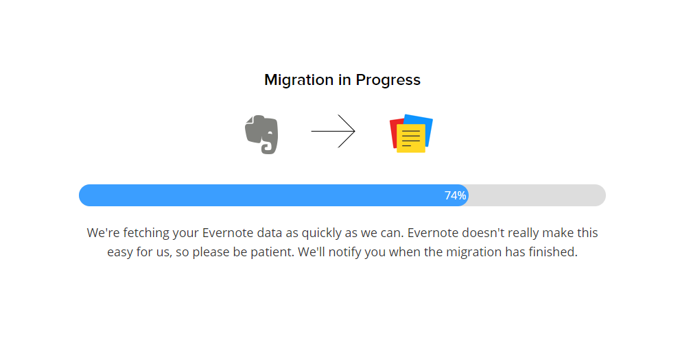 迁移Evernote数据